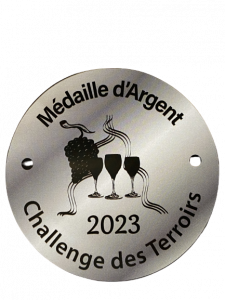 Médaille d'argent challenge des terroirs 2023